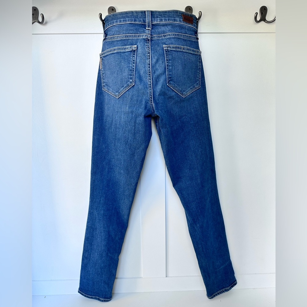 PAIGE Kylie Crop Blue Denim Skinny Jeans - Size 26